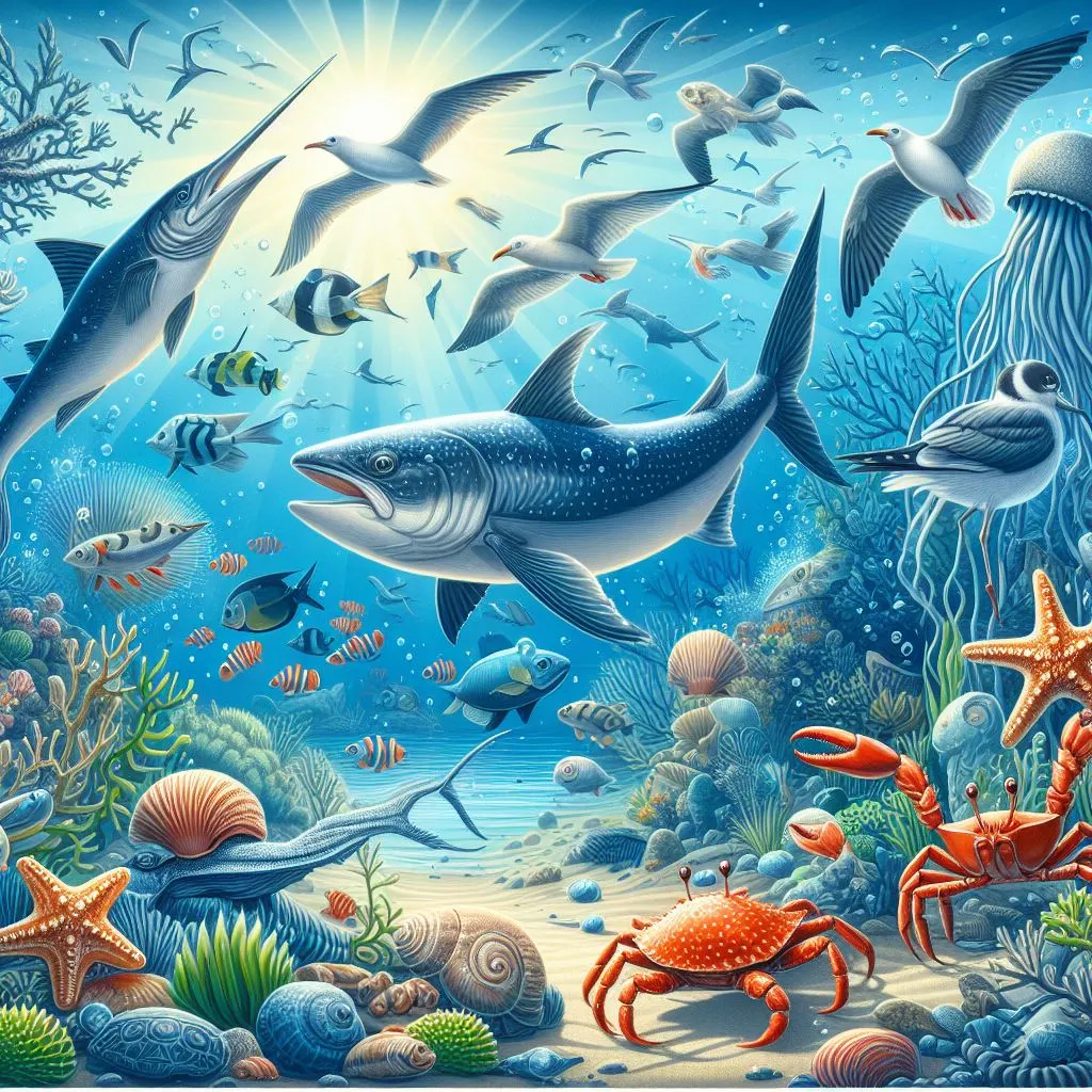 4 Fantastic Fish GigaBlox