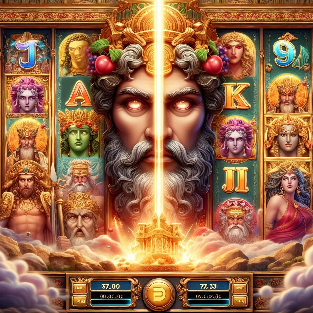 Графика нового онлайн автомата Age of the Gods