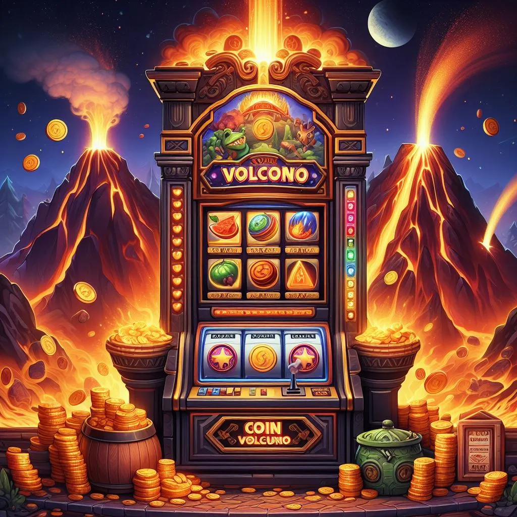 Джек-пот в новом игровом аппарате Coin Volcano (Монета Вулкан)