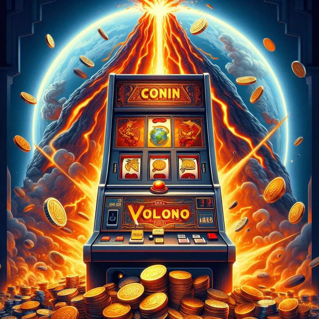 Установленный новый игровой автомат Coin Volcano на планете Вулкан