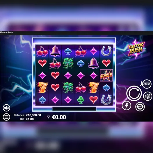 Новый игровой автомат Electric Rush на деньги
